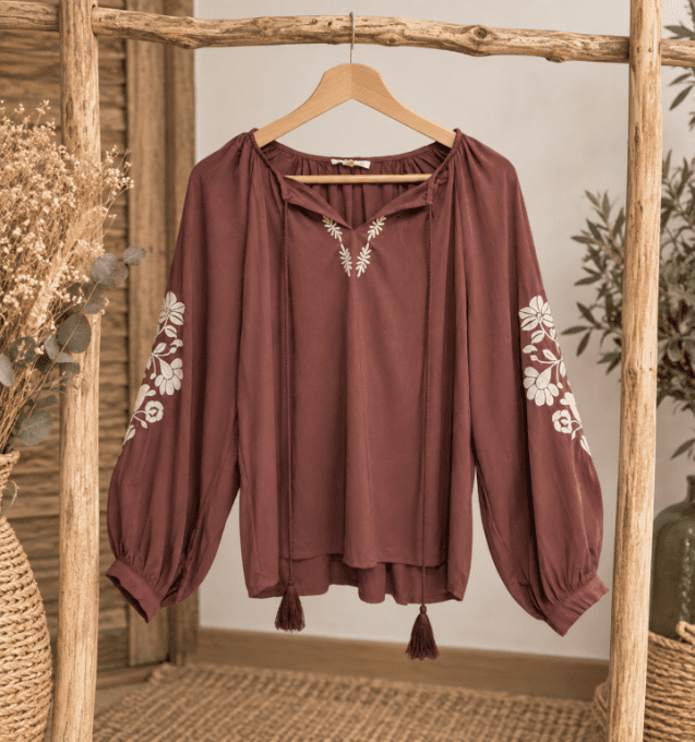 Blouse CHATAIGNE