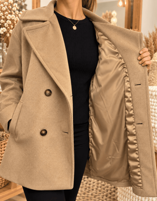 Manteau JENNILY CAMEL