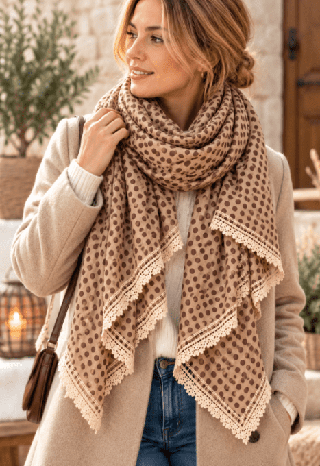 Foulard LALIE POIS