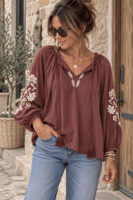 Blouse CHATAIGNE