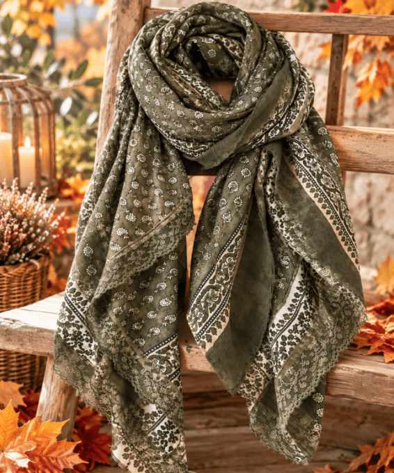 Foulard ELSA KAKI
