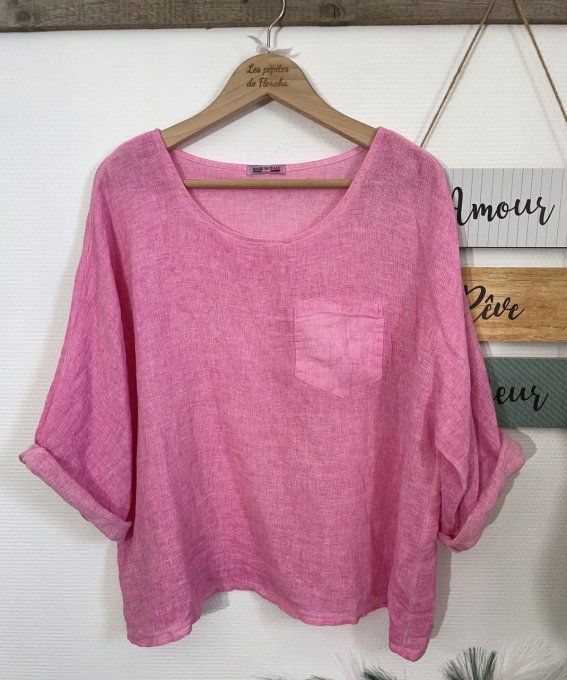 Blouse LEA FUSHIA