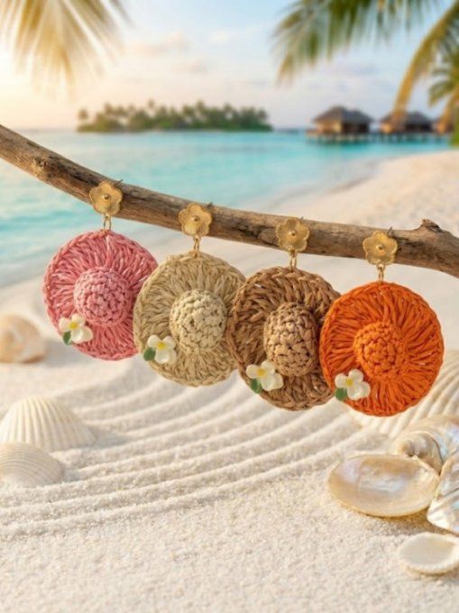 Boucles d'oreilles CHAPEAU