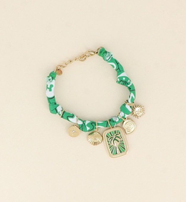 Bracelet RUBAN VERT