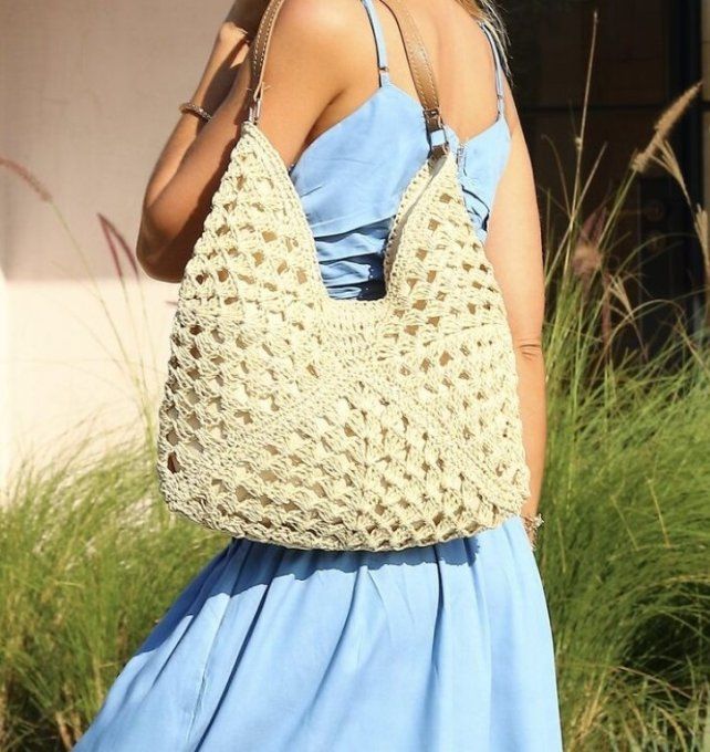 Cabas crochet MEREVA
