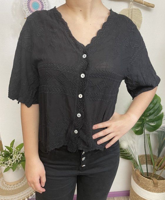 Chemise BRODERIE NOIRE