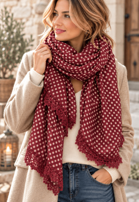 Foulard LALIE POIS
