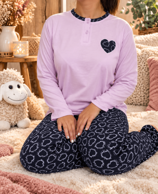 Pyjama petit coeur