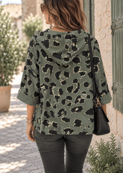 Veste LEOPARD KAKI