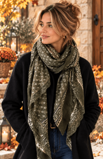Foulard ELSA KAKI