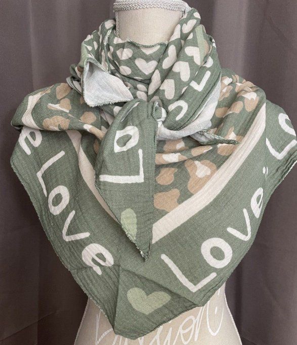 Foulard GAZE DE COTON 