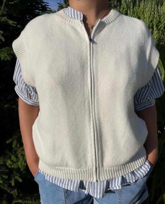 Gilet SPRING ECRU