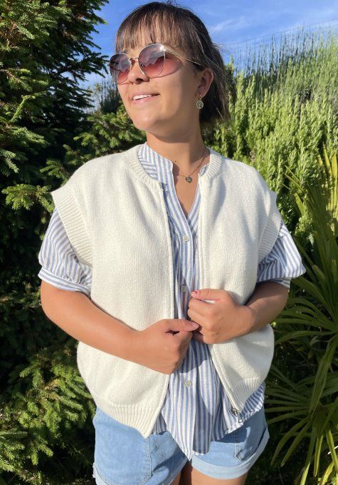 Gilet SPRING ECRU