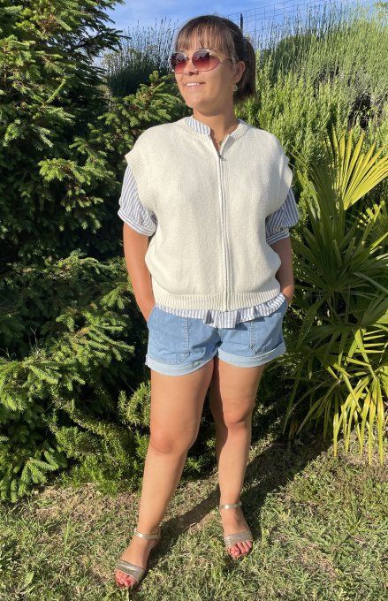 Gilet SPRING ECRU