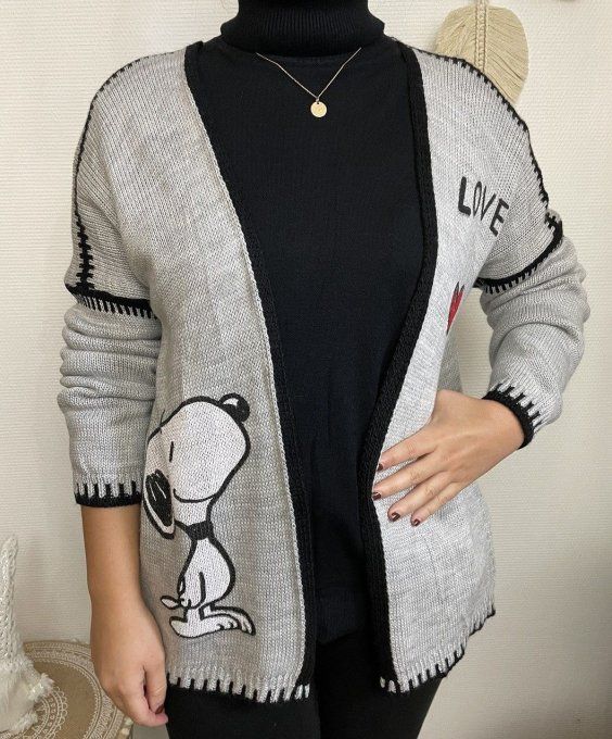 Gilet SNOOPY LOVE 