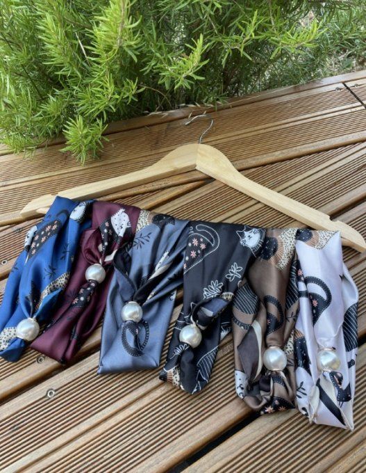 Foulard bijou CHAT