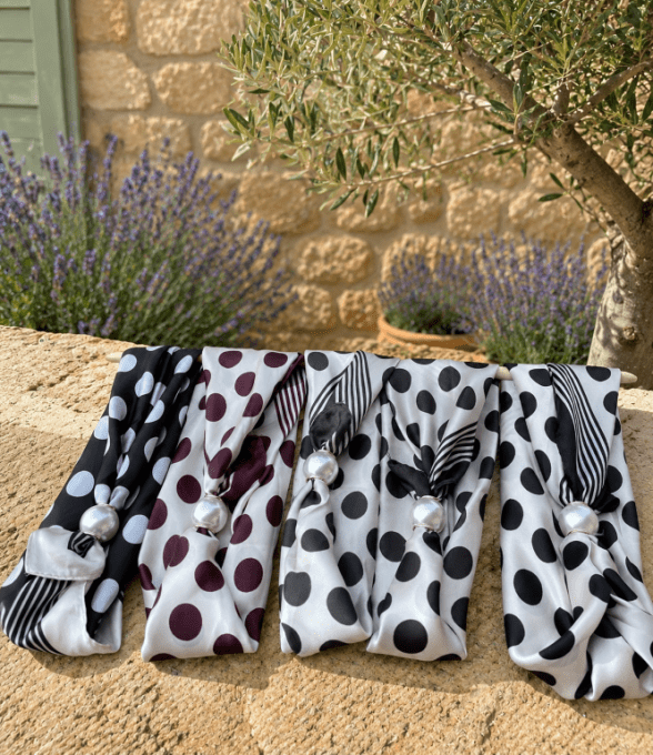 Foulard bijou POIS