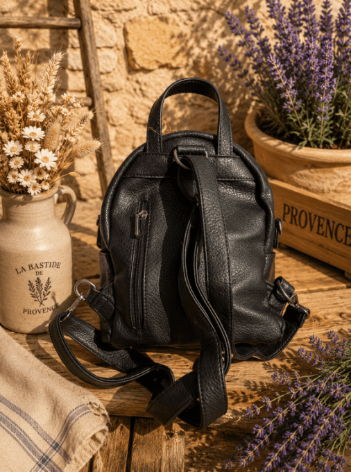Sac à dos franges NOIR