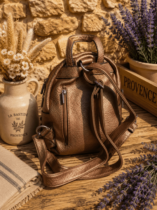 Sac à dos franges BRONZE