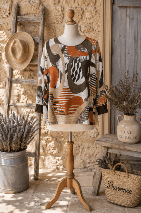 Pull graphique CHOCOLAT
