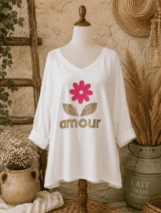 Sweat AMOUR FLOWERS 