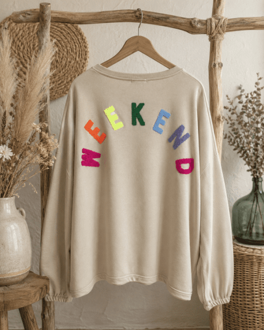 Sweat WEEKEND BEIGE