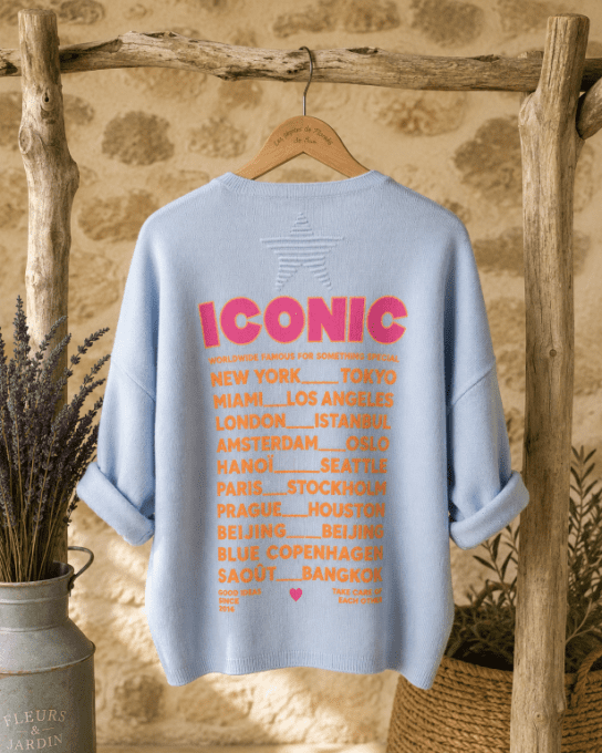 Gilet ICONIC BLEU CIEL