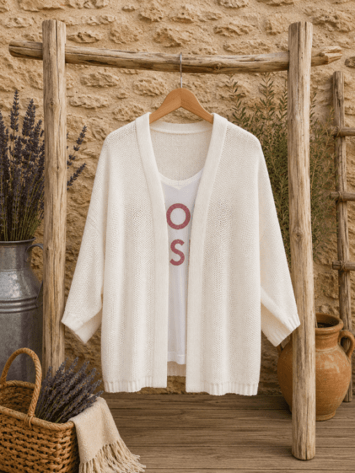 Gilet CECILE ECRU
