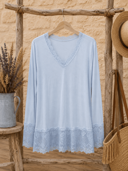 Sous-pull rouleau dentelle TU 34 au 42/44