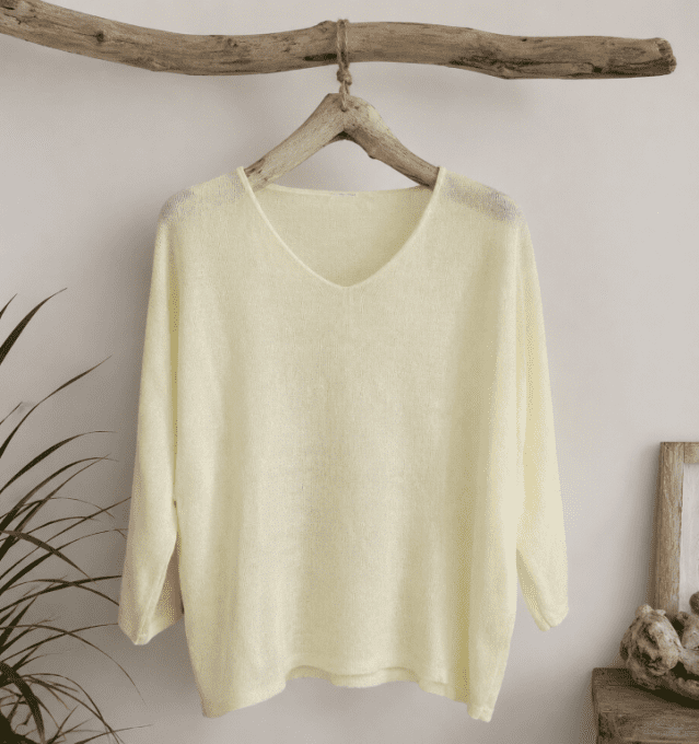 Pull manches 3/4 