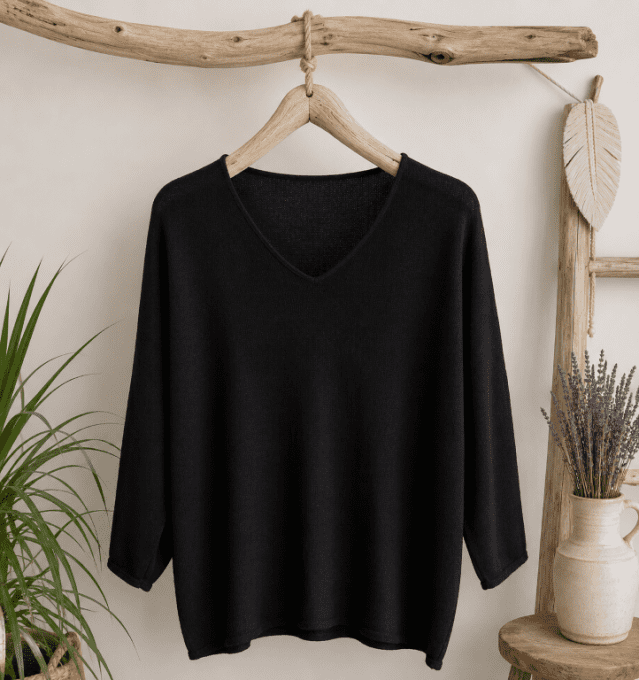 Pull manches 3/4 