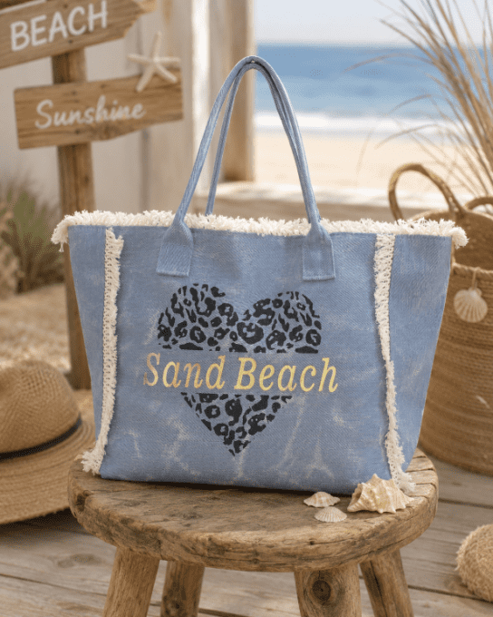 Sac SAND BEACH BLEU JEAN