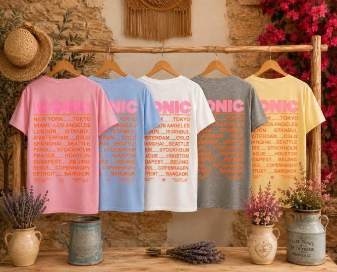 Tee-shirt ICONIC GRIS 