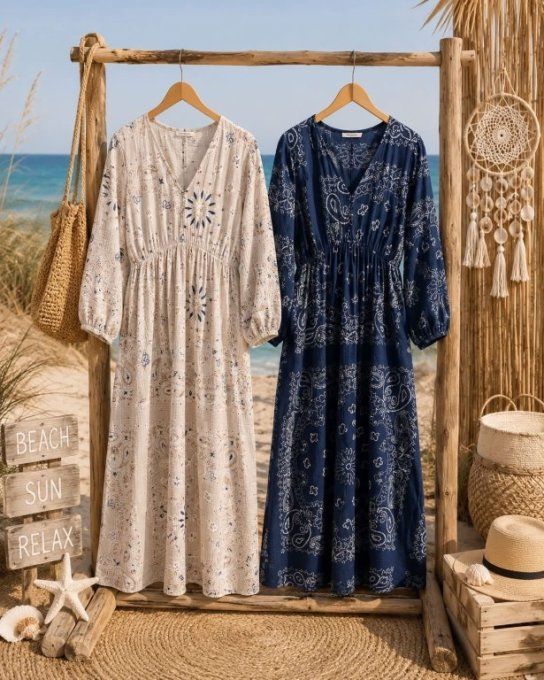 Robe longue BANDANA