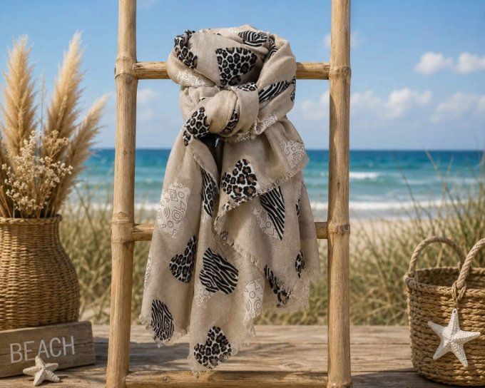 Foulard coeurs