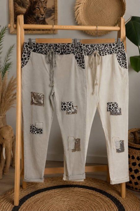 Pantalon patch LEO