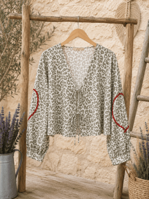 Blouse léopard 