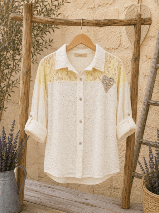 Chemise CARLA JAUNE