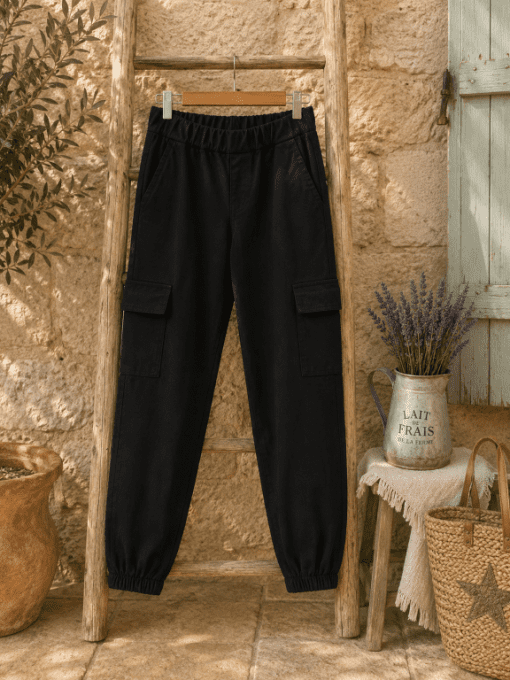 Pantalon CARGO NOIR