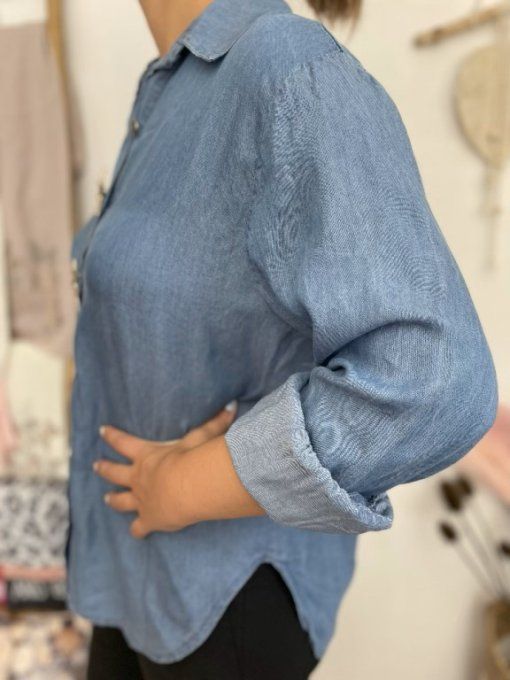 Chemise JEAN TENCEL 36/42