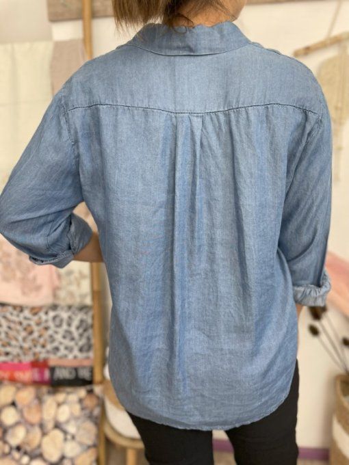 Chemise JEAN TENCEL 36/42