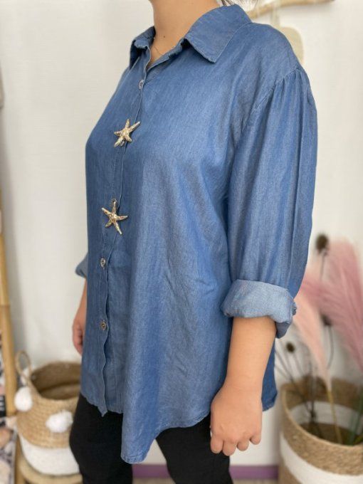 Chemise JEAN TENCEL 42/48