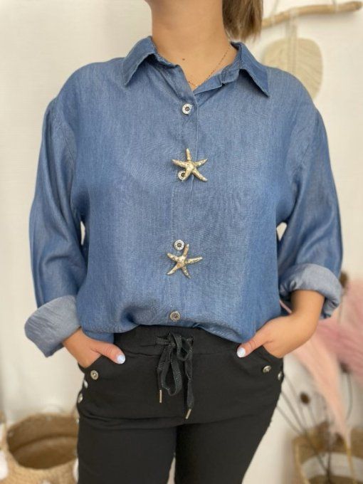 Chemise JEAN TENCEL 42/48