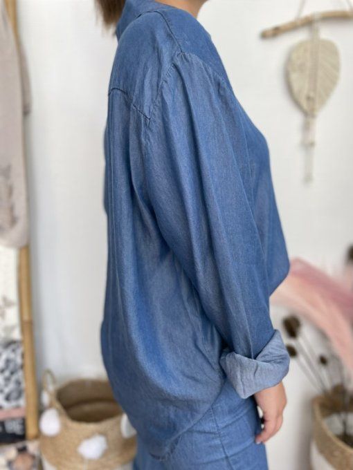 Chemise JEAN TENCEL 42/48
