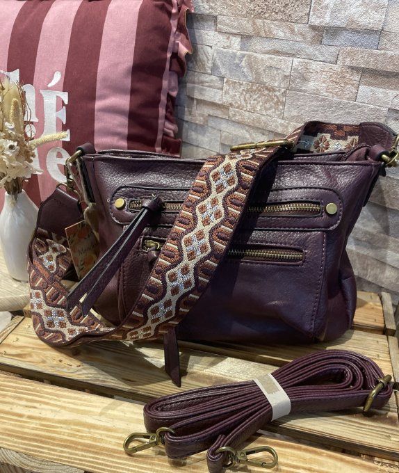Sac besace multipoches BORDEAUX