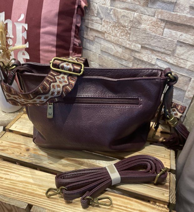 Sac besace multipoches BORDEAUX