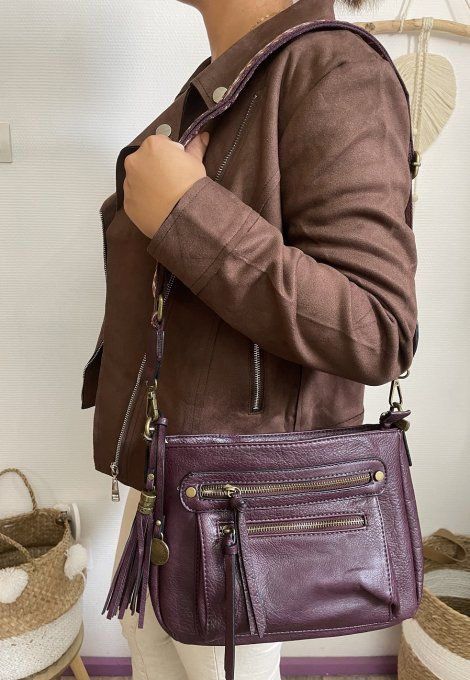 Sac besace multipoches BORDEAUX