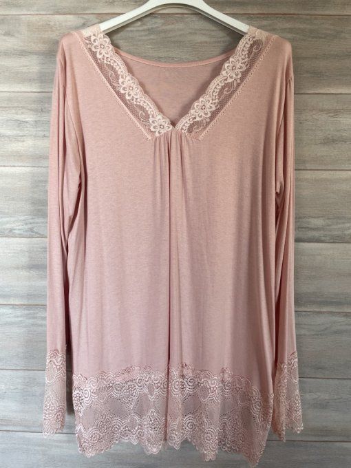 Sous-pull rouleau dentelle TU 44 au 50/52 