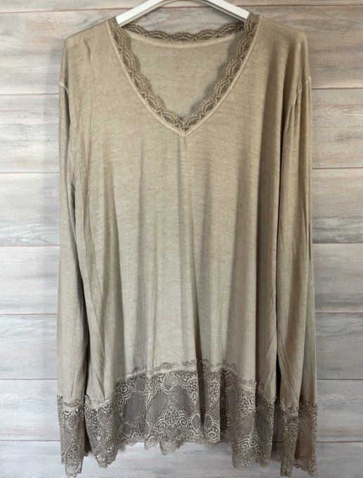 Sous-pull rouleau dentelle TU 44 au 50/52 