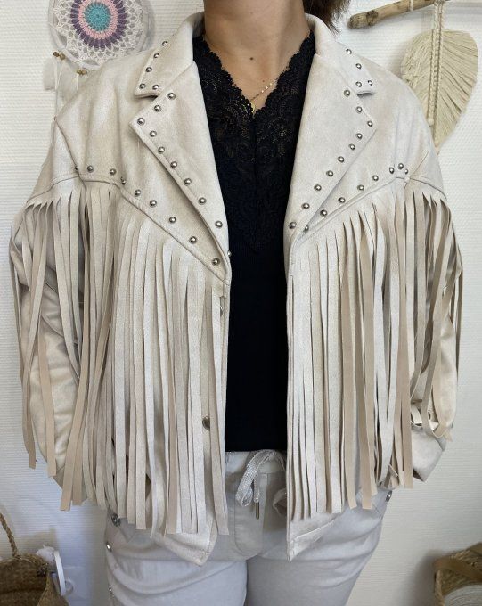 Veste western BEIGE